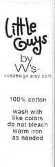 Satin Printed Label